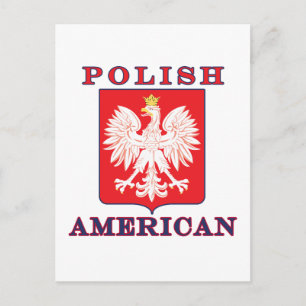 Polnischer Adlerschild Postkarte
