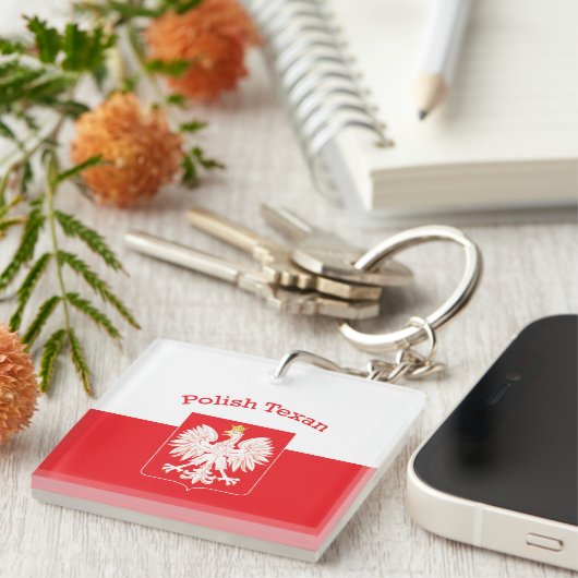 Polnischer Adlerschild Schlüsselanhänger (Vorderseite rechts)