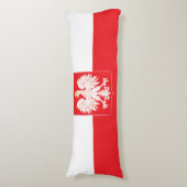 Polnischer Adlerschild Seitenschläferkissen (Vorderseite Vertikal)