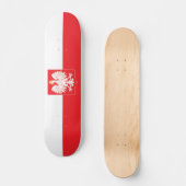 Polnischer Adlerschild Skateboard (Vorderseite)