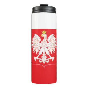 Polnischer Adlerschild Thermosbecher