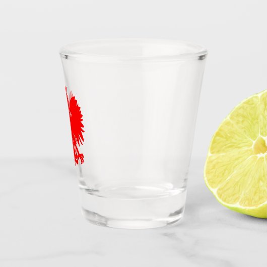 Polnischer Adlerschuss Schnapsglas (Rechts)