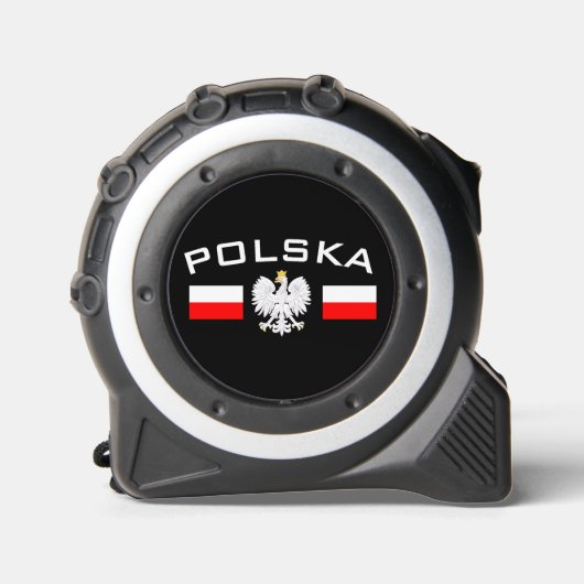 Polnischer Adlerstreifen Maßband (Vorderseite)