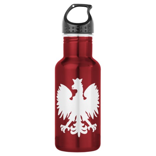 Polnischer Adlerwasserflasche Trinkflasche (Vorderseite)