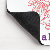 Polnischer Amerikaner Babcia Mousepad (Ecke)