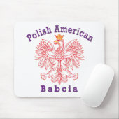 Polnischer Amerikaner Babcia Mousepad (Mit Mouse)