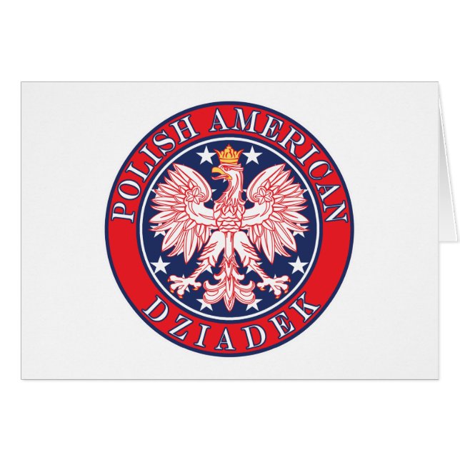 Polnischer Amerikaner Dziadek (Vorderseite (Horizontal))
