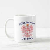 Polnischer Amerikaner Dziadek Kaffeetasse (Links)