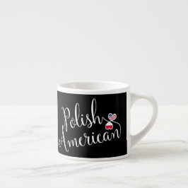 Polnischer Amerikaner - Herzensball Espressotasse