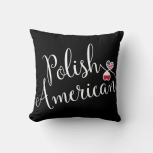 Polnischer Amerikaner: Herzklopfen Kissen
