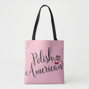 Polnischer Amerikaner - Herztotentasche Tasche