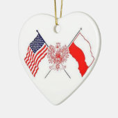 POLNISCHER AMERIKANER KERAMIK ORNAMENT (Links)