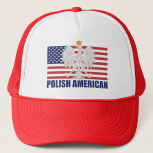 Polnischer amerikanischer Hut Truckerkappe