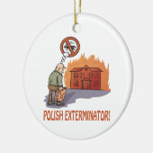 Polnischer Ausscheider Keramikornament (Links)