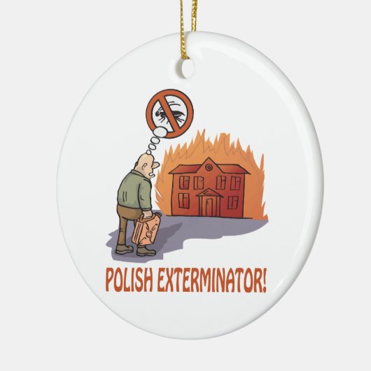 Polnischer Ausscheider Keramikornament (Links)