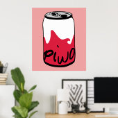 Polnischer Bier (Piwo) Poster (Heimbüro)