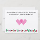 Polnischer Blumenzauber, Einladung (Rückseite)