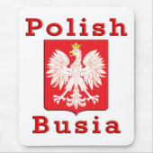 Polnischer Busia Eagle Mousepad (Vorne)