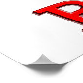 Polnischer Busia Eagle Poster (Ecke)