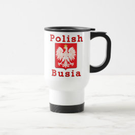 Polnischer Busia Eagle Reisebecher
