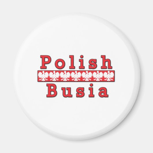 Polnischer Busia Eagles Magnet (Vorne)