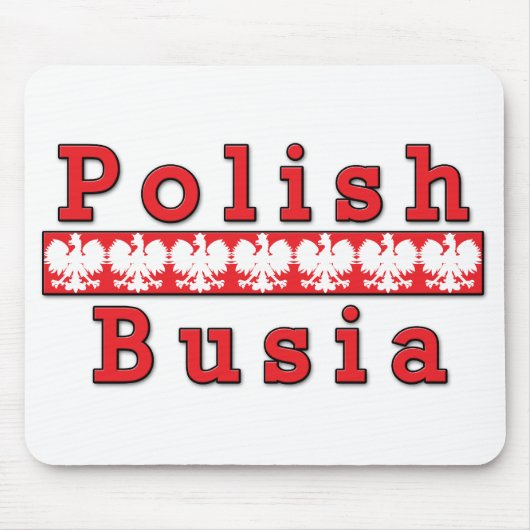 Polnischer Busia Eagles Mousepad (Vorne)