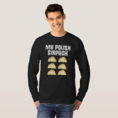 Polnischer Dumpling Joke Sixpack Pole Pun Polska P T-Shirt (Vorne ganz)