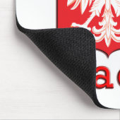 Polnischer Dziadek Adler Mousepad (Ecke)