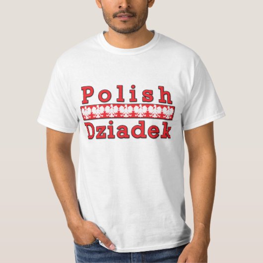 Polnischer Dziadek Eagles T-Shirt (Vorderseite)