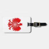 Polnischer Eagle-Gepäckträger Gepäckanhänger (Vorderseite horizontal)