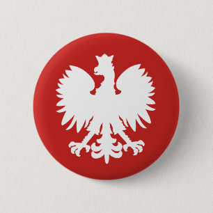 Polnischer Eagle-Knopf Button