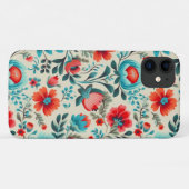 Polnischer Fall Folklore Floral iPhone 11 Case-Mate iPhone Hülle (Rückseite (Horizontal))