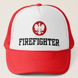 Polnischer Feuerwehrmann Truckerkappe