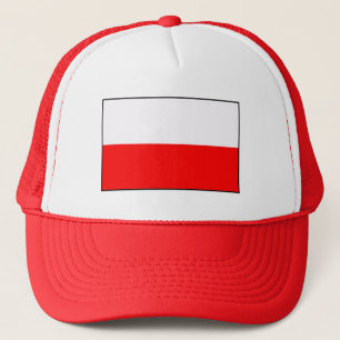Polnischer Flag Trucker Hut Truckerkappe