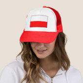 Polnischer Flag Trucker Hut Truckerkappe (Beispiel)