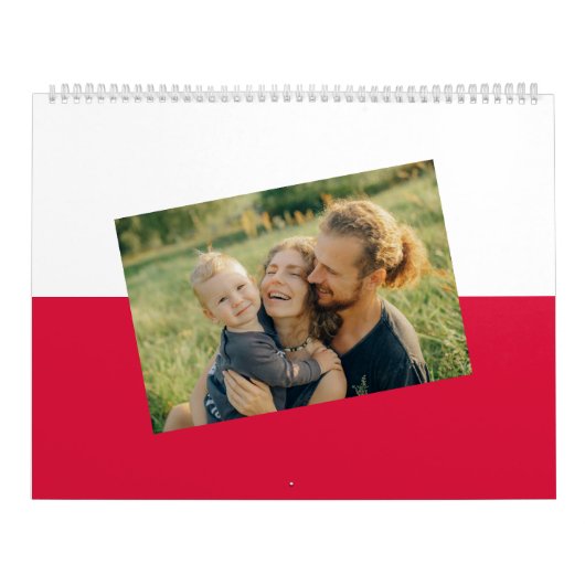 Polnischer Flaggen Foto Polen 2026 Fotokalendarz Kalender (Titelbild)