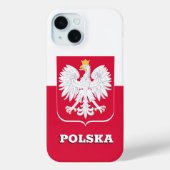 Polnischer Flaggenfall, polnische Patrioten, Mode/ Case-Mate iPhone Hülle (Rückseite)