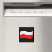 Polnischer Flaggenmagnet Magnet (In Situ (Geschirrspüler))