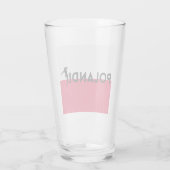 Polnischer Fußball Glas (Rückseite)
