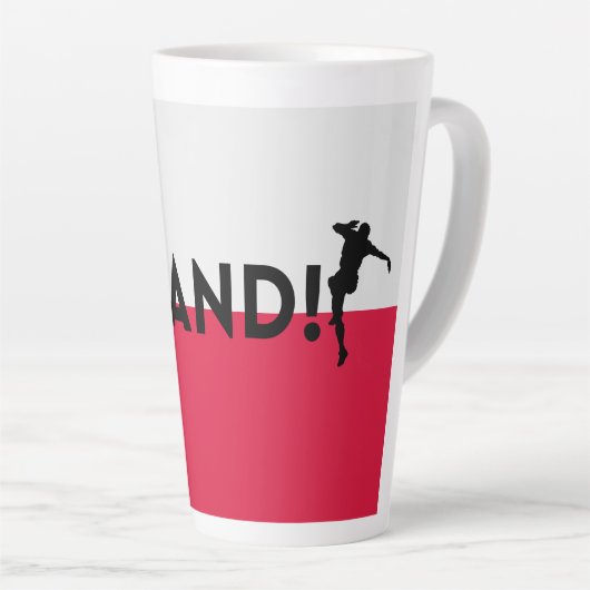 Polnischer Fußball Milchtasse (Rechte Ecke)