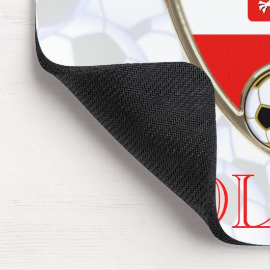 Polnischer Fußball Mousepad (Ecke)
