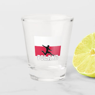 Polnischer Fußballnationalmannschaft Shootglas Schnapsglas