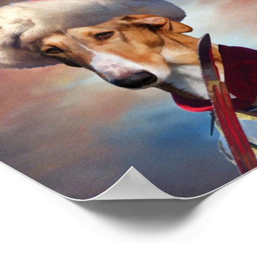 Polnischer Greyhound Chart Polski Hussar Canvas Pr Poster (Ecke)