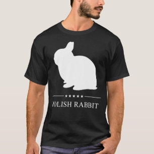Polnischer Hase Weiße Silhouette Pullover