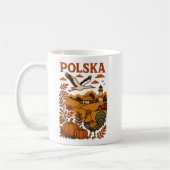 Polnischer Herbst Volksland Kaffeetasse (Links)