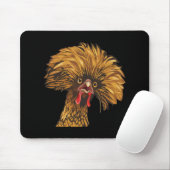 Polnischer Hühnerliebhaber Polnischer Hühnerbesitz Mousepad (Mit Mouse)
