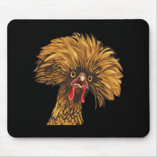 Polnischer Hühnerliebhaber Polnischer Hühnerbesitz Mousepad