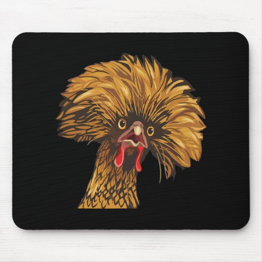 Polnischer Hühnerliebhaber Polnischer Hühnerbesitz Mousepad (Vorne)