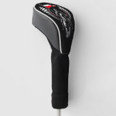 Polnischer Husaren Golf Kopfbedeckung Headcover (angewinkelt)