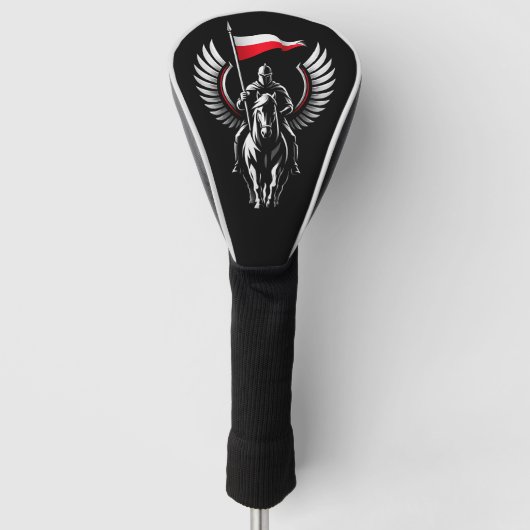 Polnischer Husaren Golf Kopfbedeckung Headcover (Vorderseite)